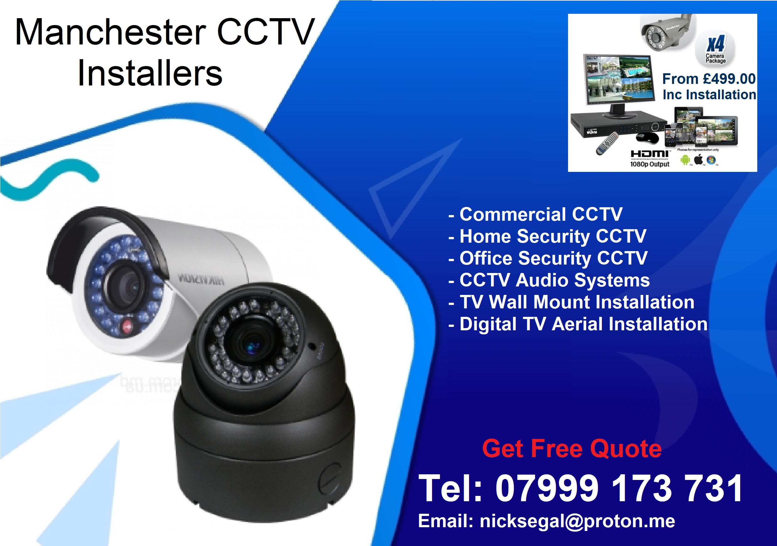 Manchester CCTV Installers